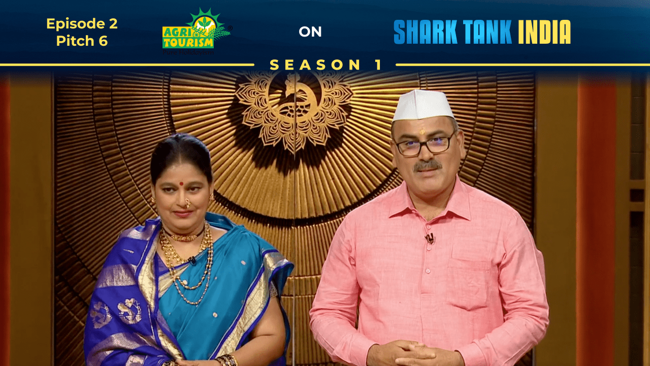 Agri Tourism India founders at Shark Tank India