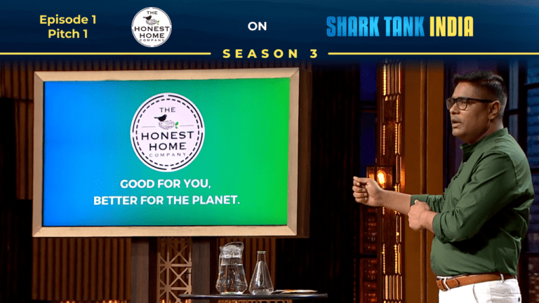 The Honest Home Company on Shark Tank India.