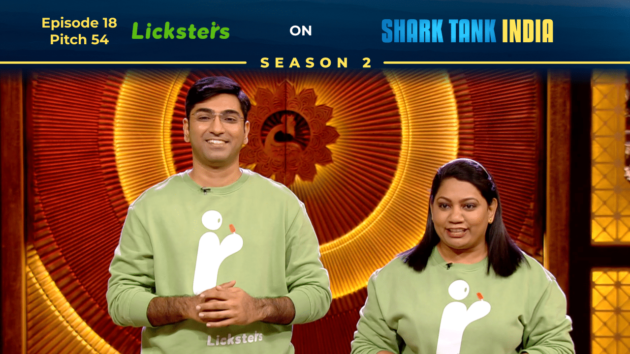 Licksters founders Parimal Kalikar and Dhivya Subburaju on Shark Tank India Season 2