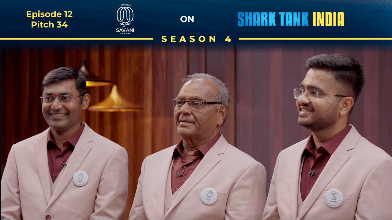 Savani Heritage founders presenting their heritage conservation company on Shark Tank India.