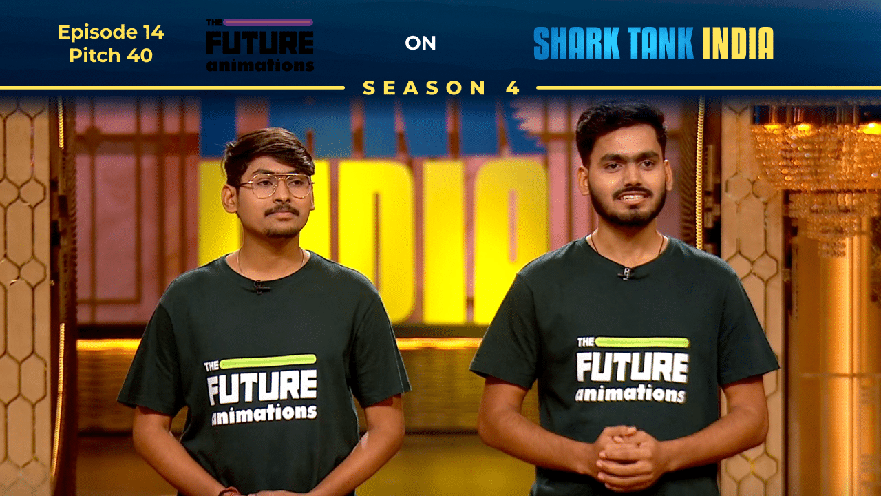 Founders of The Future Animation Pitching on Shark Tank India Season 4