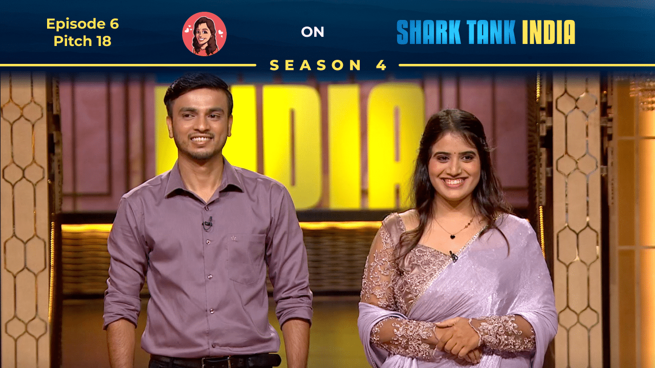 Miss Cheesecake founders pitching their gourmet cheesecake brand on Shark Tank India.