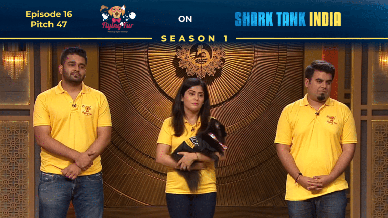 Flying Fur founder Jassica Madan pitching on Shark Tank India