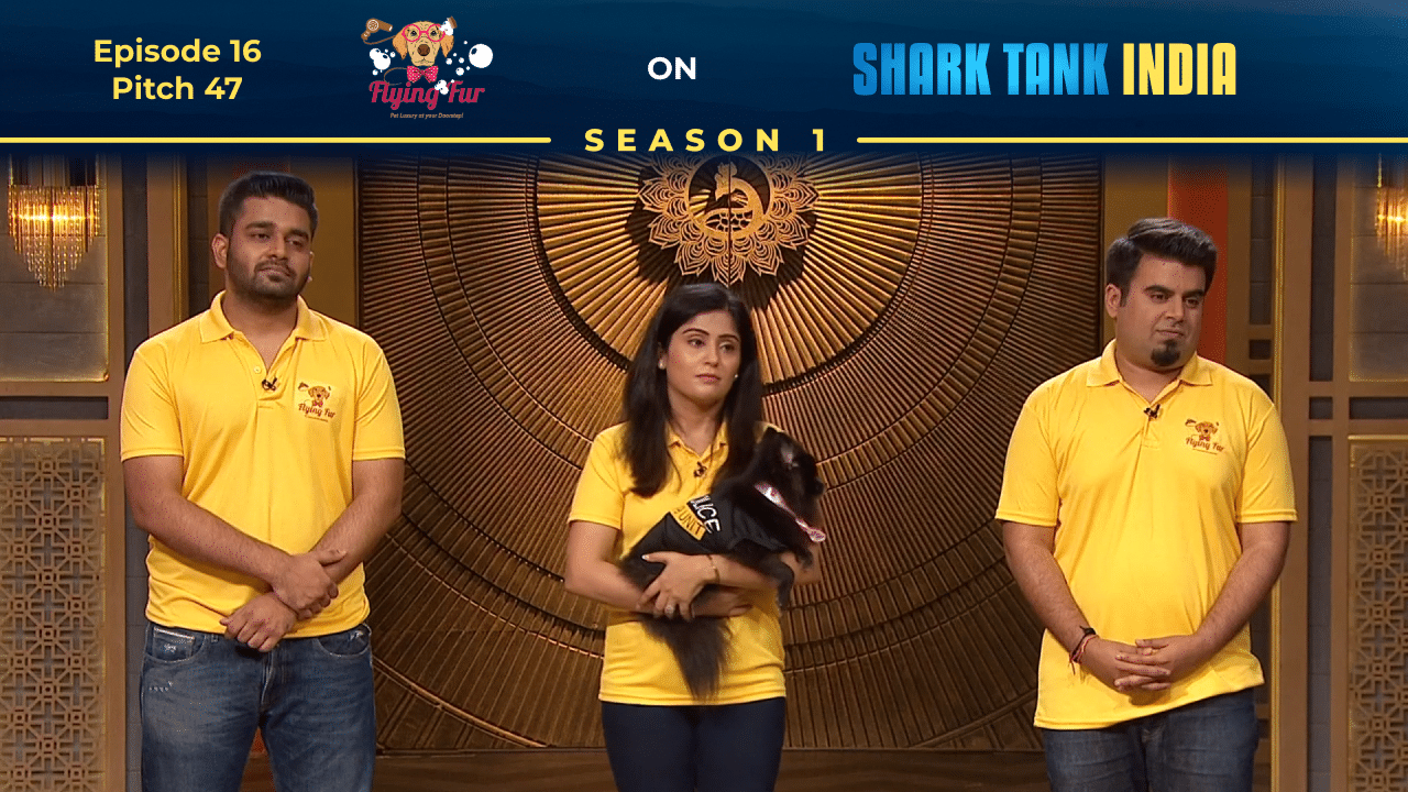 Flying Fur founder Jassica Madan pitching on Shark Tank India