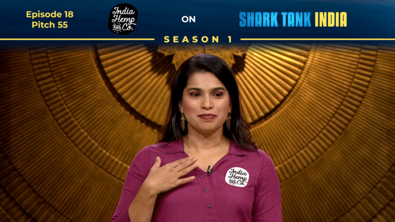 Jayanti and Shalini Bhattacharya presenting India Hemp & Co. on Shark Tank India