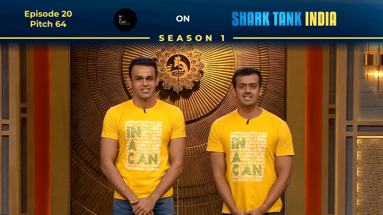 IN A CAN founders Viraj and Sameer on Shark Tank India