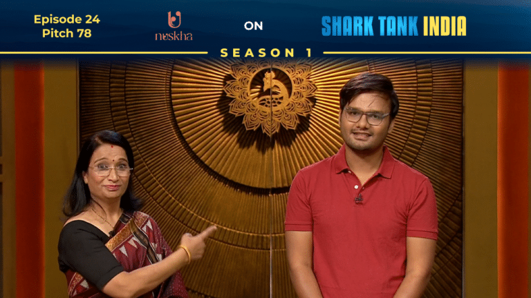 Alpana and Viral Tiwari pitching Nushkha Kitchen on Shark Tank India