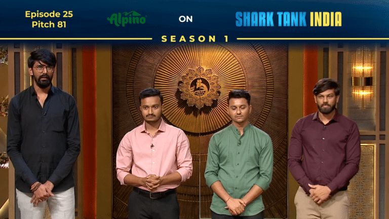 Alpino founders pitching peanut butter on Shark Tank India