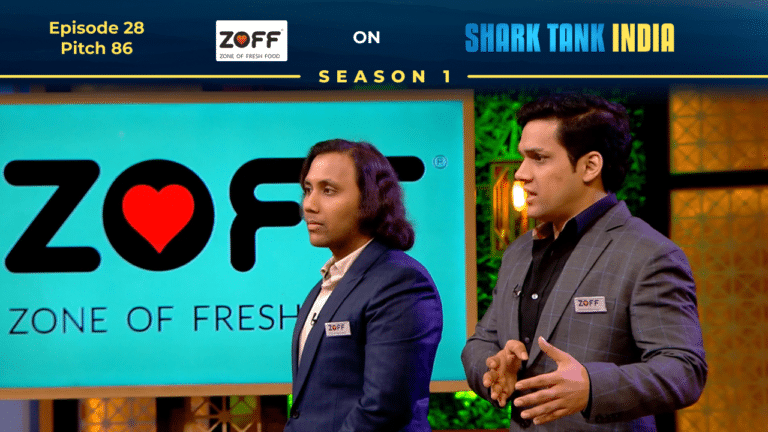 Akash and Ashish Agarwal pitching Zoff on Shark Tank India